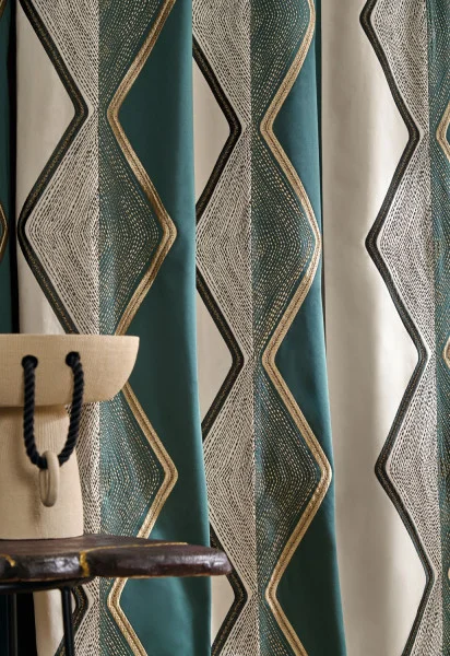 Mesa Fabric - Pétrole by Mesa Fabric - Pétrole from