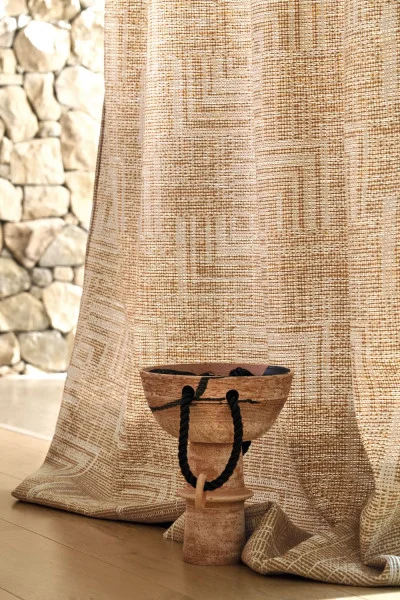 Papago Fabric - Terre De Sienne by Papago Fabric - Terre De Sienne from