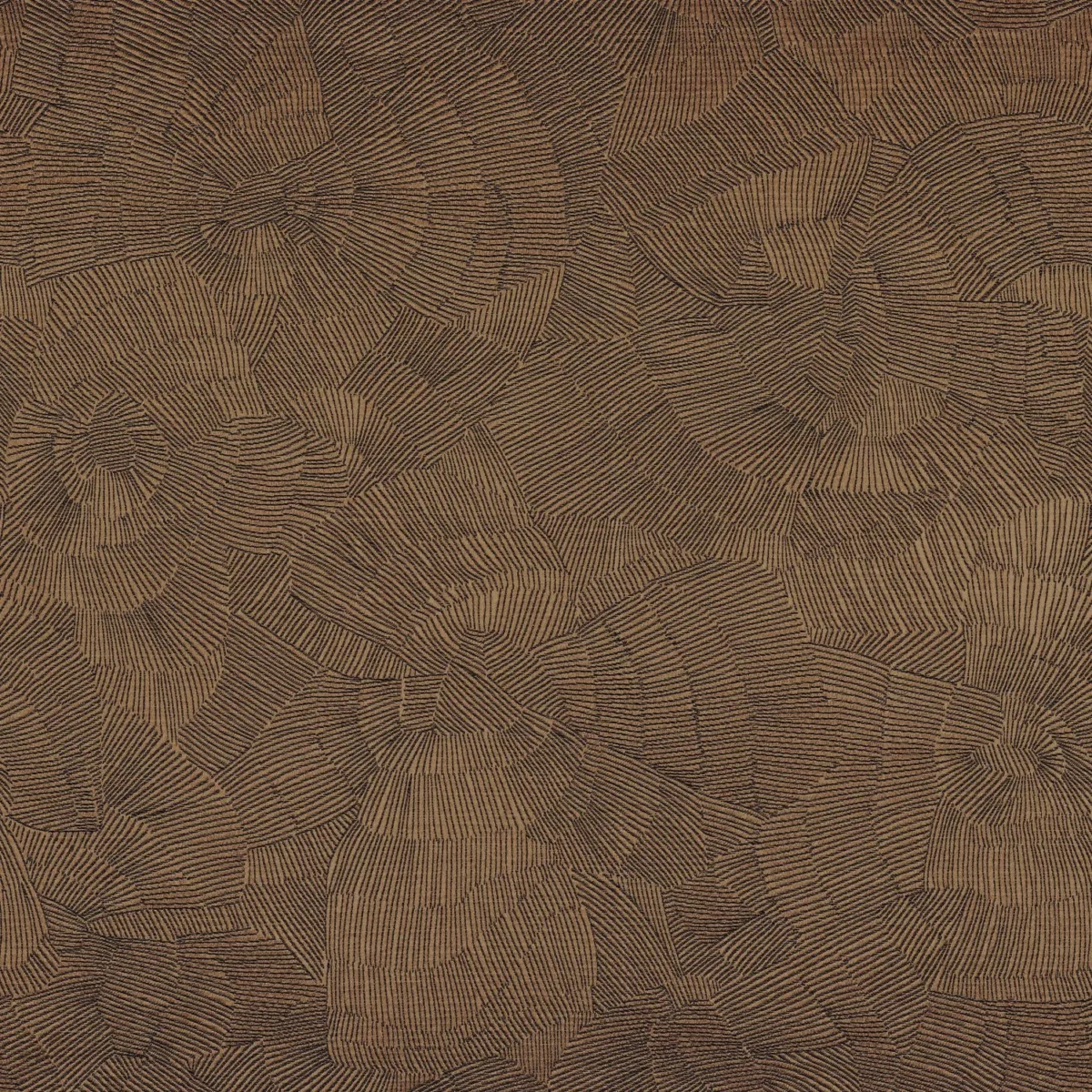 brown contemporary linen fabric from Casamance