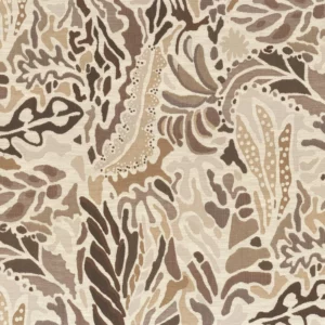brown contemporary cotton fabric from Casamance