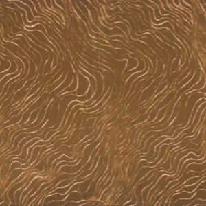 yellow contemporary velvet-chenille fabric from Casamance
