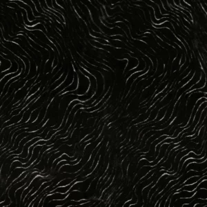 black-grey contemporary velvet-chenille fabric from Casamance