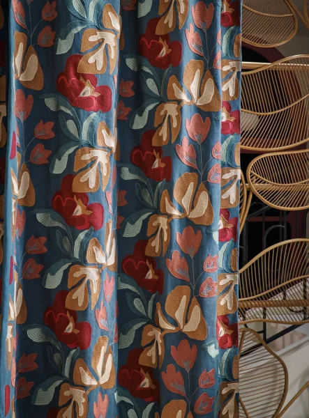Ayana Fabric - Celadon Grenat by Ayana Fabric - Celadon Grenat from