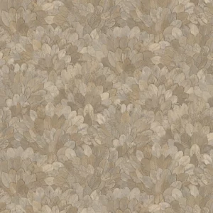 neutral botanical wallpaper from casamance