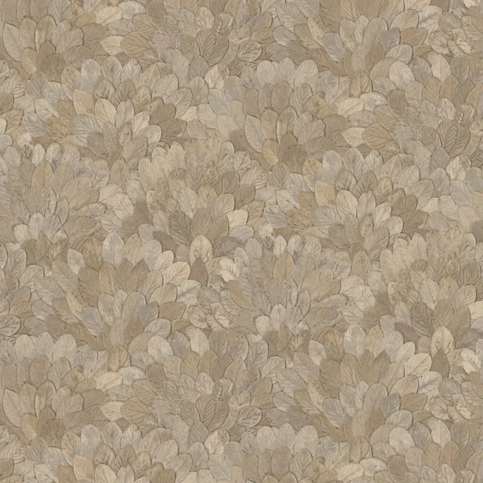 Feijoa Wallpaper - Travertin swatch