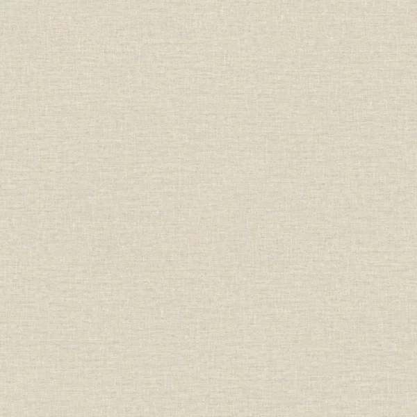 Lina Wallpaper - Grège by white plain wallpaper from casamance