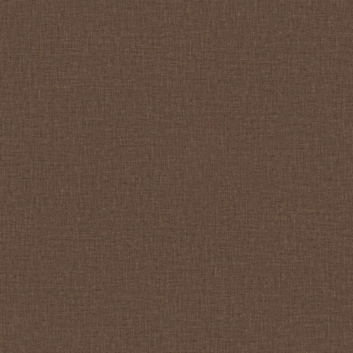 Lina Wallpaper - Cacao by brown plain wallpaper from casamance