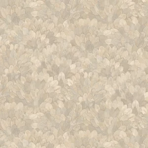 neutral botanical wallpaper from casamance