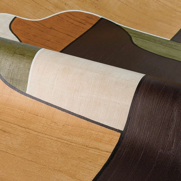 Modernismo Wallpaper - Ambre / Kaki by Modernismo Wallpaper - Ambre / Kaki from