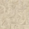 neutral geometric wallpaper from casamance