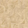 yellow geometric wallpaper from casamance
