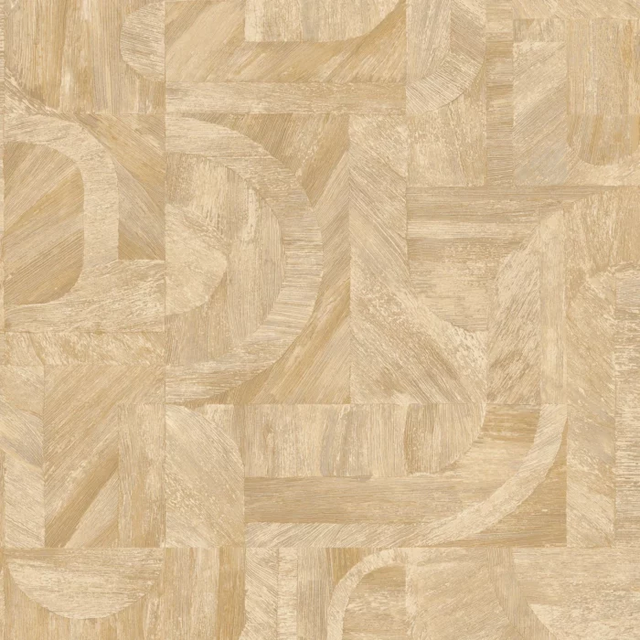 Intarsia Wallpaper - Paille swatch