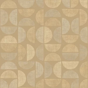 neutral geometric wallpaper from casamance