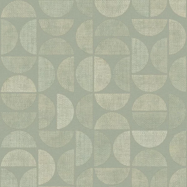 Dualis Wallpaper - Amande Douce by blue geometric wallpaper from casamance