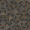 brown geometric wallpaper from casamance
