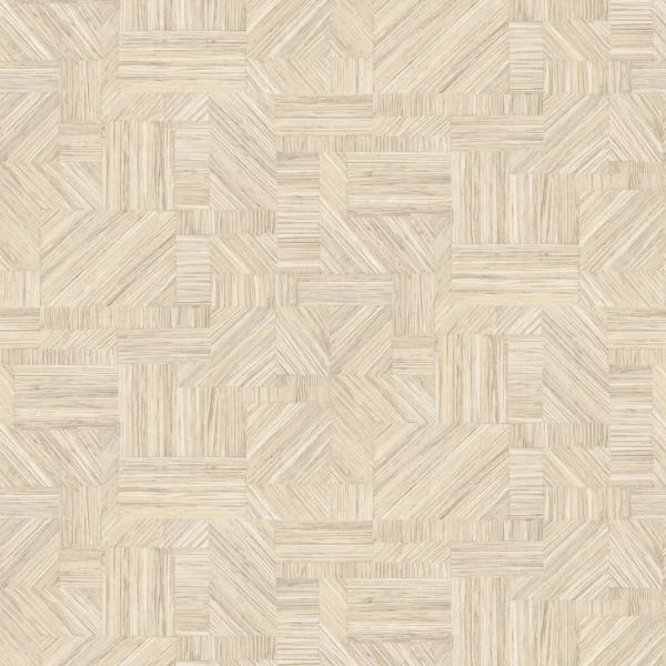 Imbrication Wallpaper - Ivoire by neutral geometric wallpaper from casamance