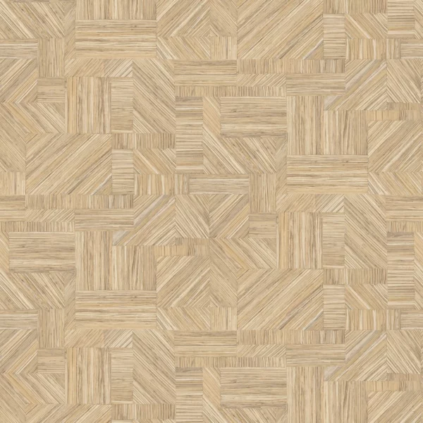 Imbrication Wallpaper - Paille by neutral geometric wallpaper from casamance