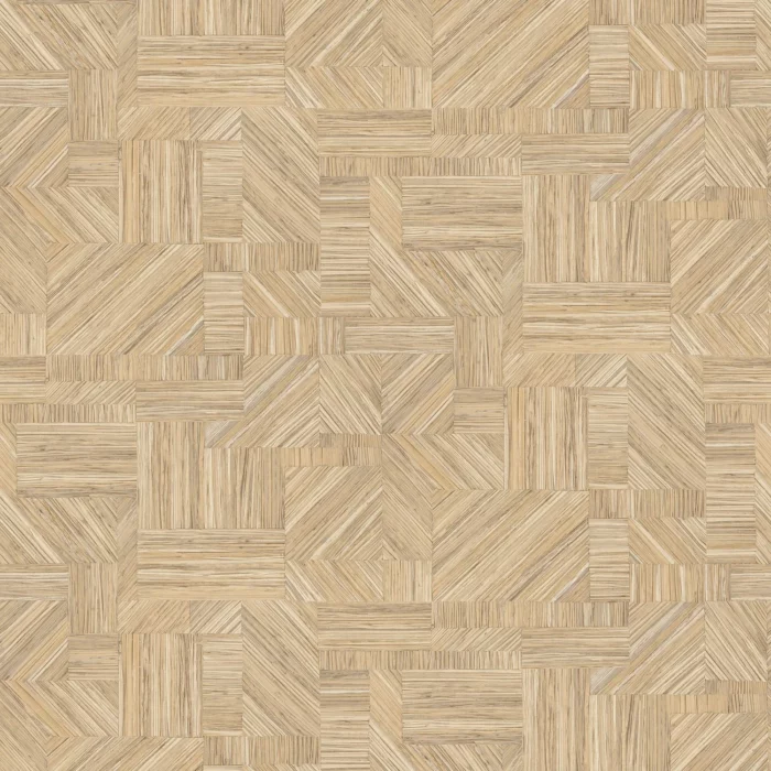 Imbrication Wallpaper - Paille swatch