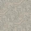 blue geometric wallpaper from casamance