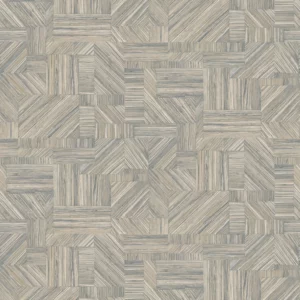 blue geometric wallpaper from casamance