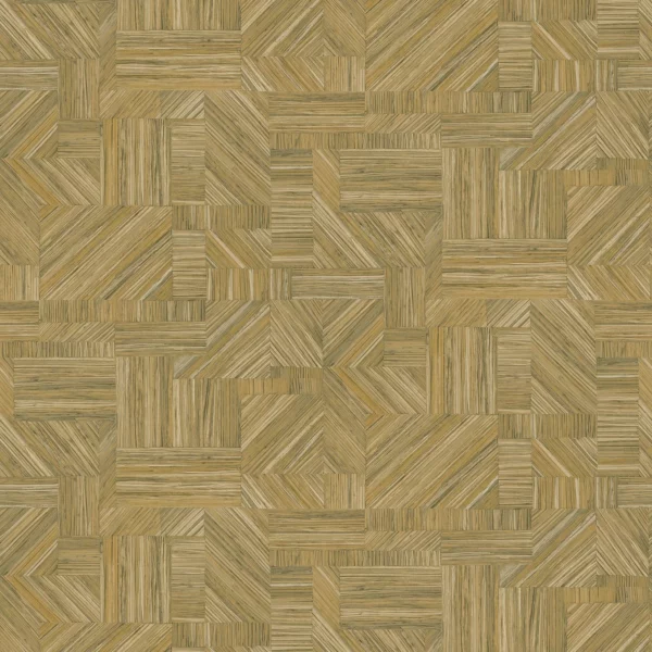 green geometric wallpaper from casamance