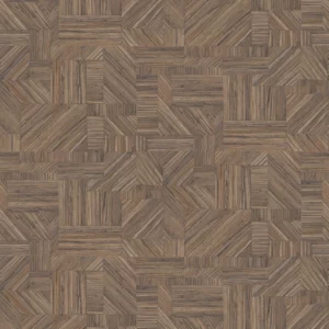 brown geometric wallpaper from casamance
