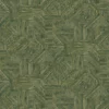 green geometric wallpaper from casamance