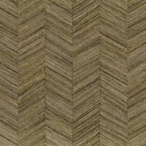 green geometric wallpaper from casamance