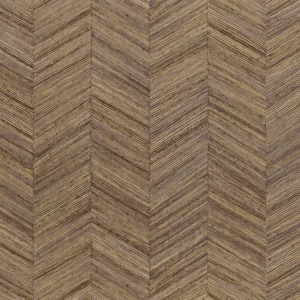 brown geometric wallpaper from casamance