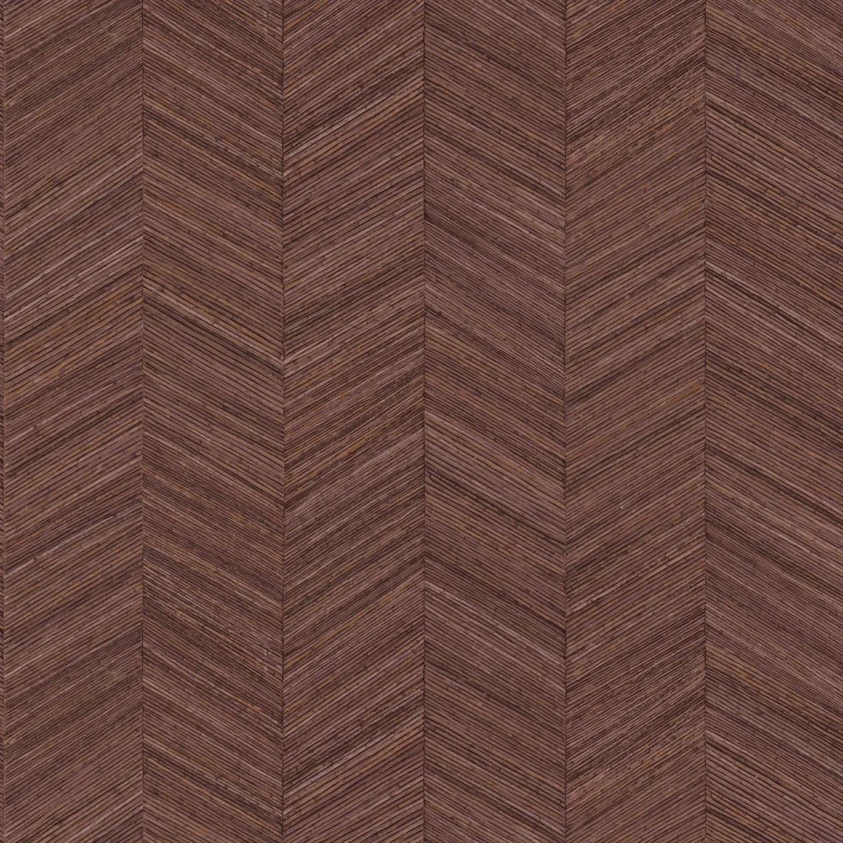red geometric wallpaper from casamance