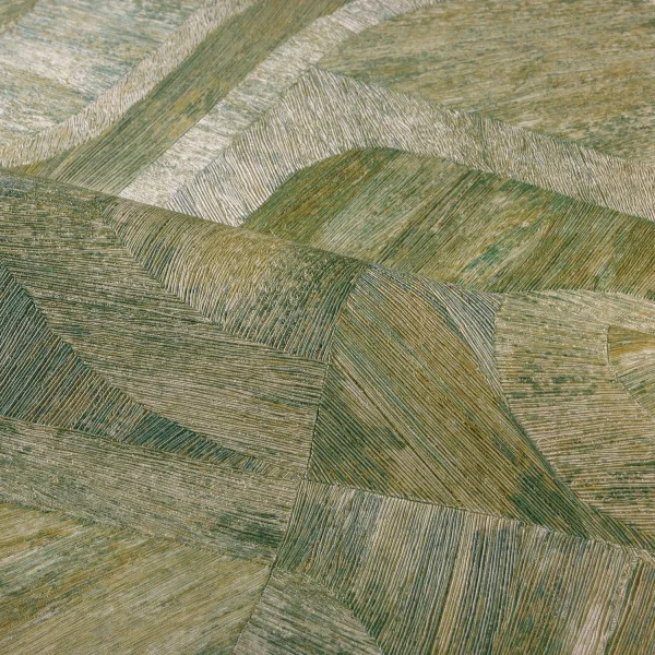 Intarsia Wallpaper - Kaki by Intarsia Wallpaper - Kaki from
