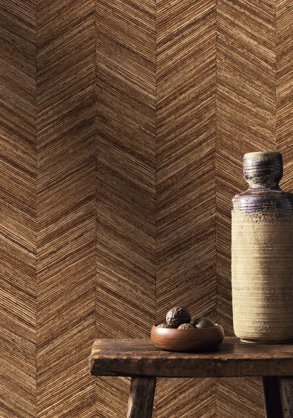 Ocotea Wallpaper - Noyer by Ocotea Wallpaper - Noyer from