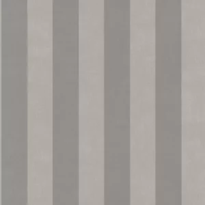 black-grey striped wallpaper from casadeco