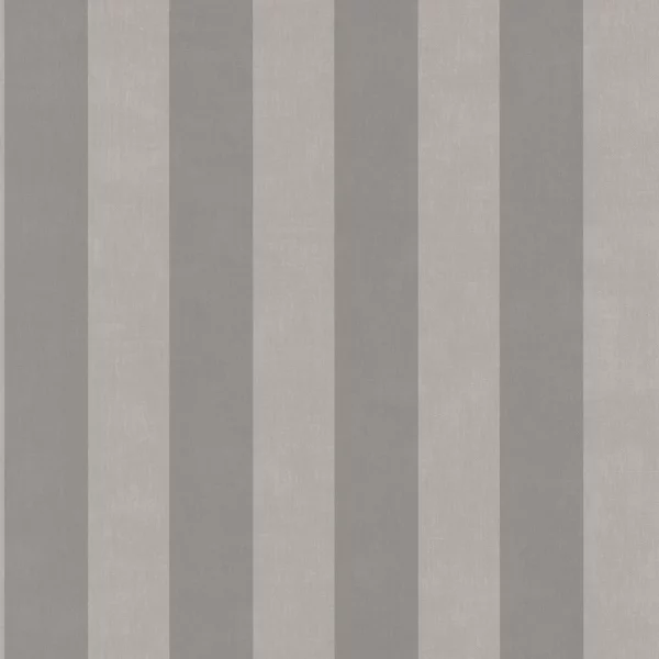 Baltic Rayure Wallpaper - Taupe by black-grey striped wallpaper from casadeco