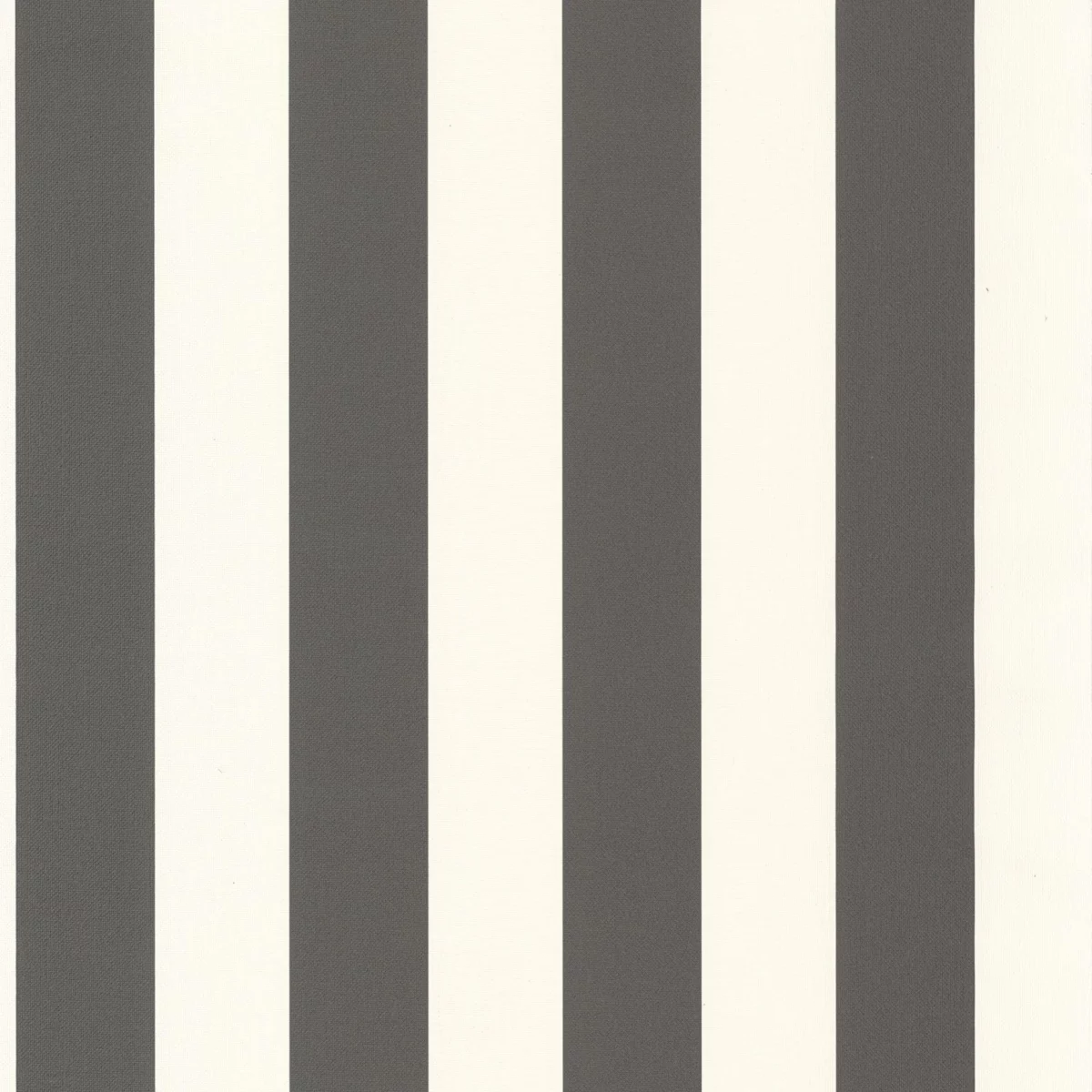 Baltic Rayure Wallpaper - Charbon by black-grey striped wallpaper from casadeco