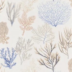 blue botanical wallpaper from casadeco