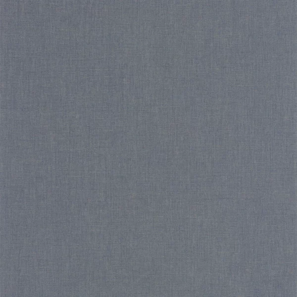 Caractere Wallpaper - Bleu Orage by blue plain wallpaper from casadeco