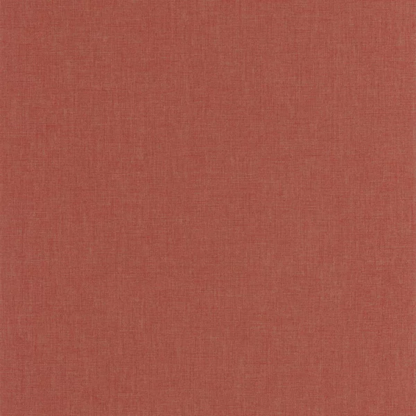Caractere Wallpaper - Rouge Ecrevisse by red plain wallpaper from casadeco