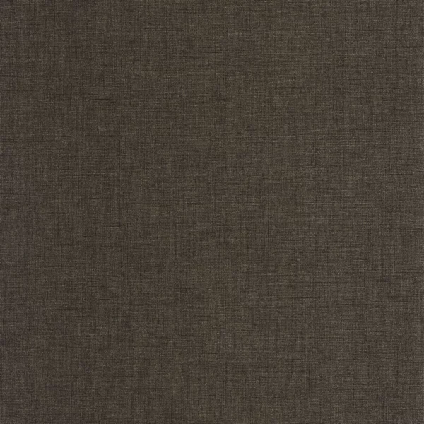Caractere Wallpaper - Noir Fusain by brown plain wallpaper from casadeco