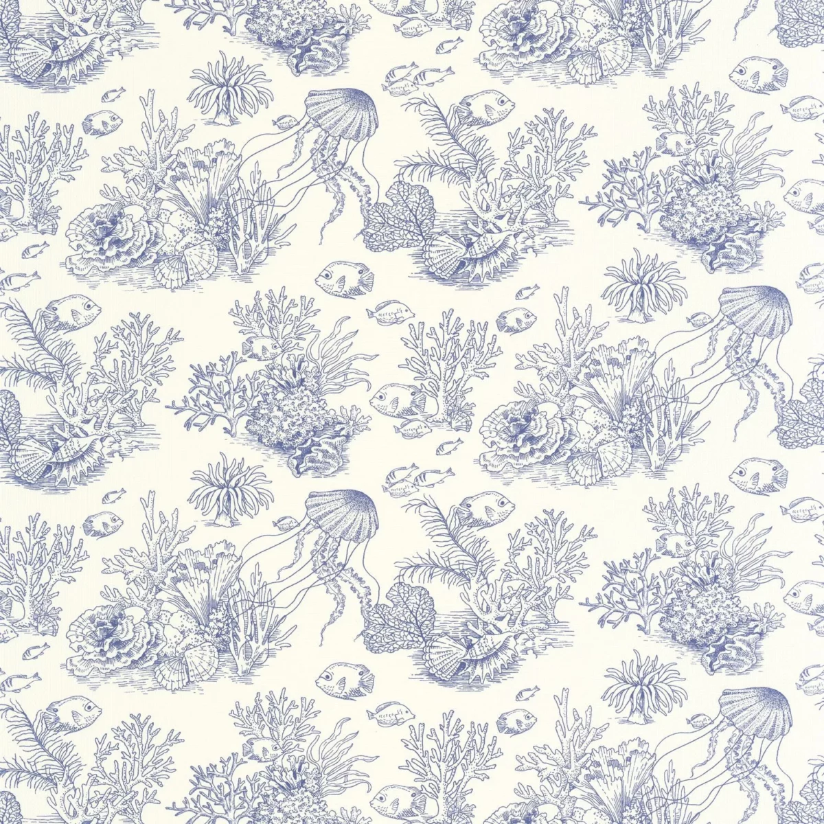 purple animal wallpaper from casadeco