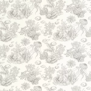 black-grey animal wallpaper from casadeco