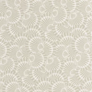 black-grey botanical wallpaper from casadeco