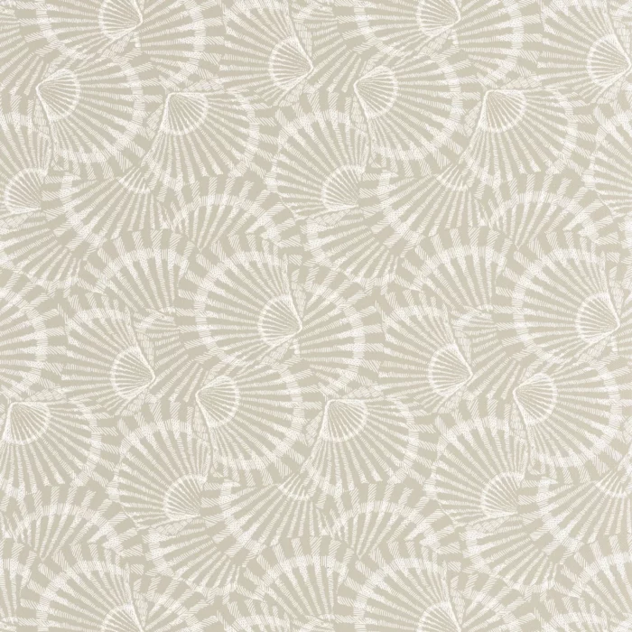 Saint Malo Wallpaper - Grege fabric swatch SEAS201481616