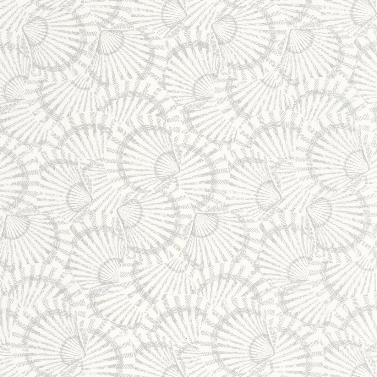 Saint Malo Wallpaper - Bleu Glace by white botanical wallpaper from casadeco