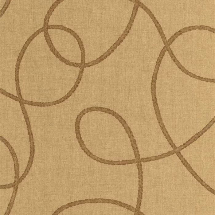 Pointe Du Raz Wallpaper - Ocre fabric swatch SEAS201502442