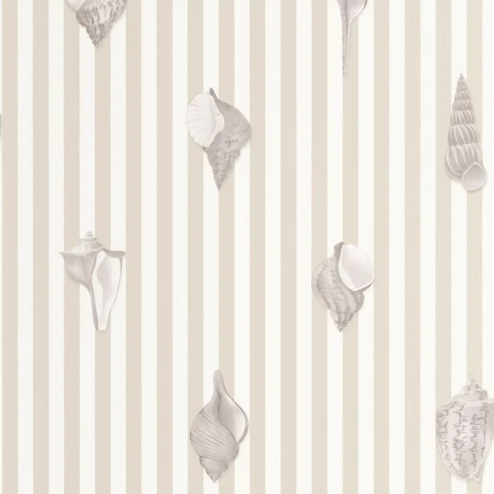Noirmoutier Wallpaper - Beige Lin fabric swatch SEAS201521313