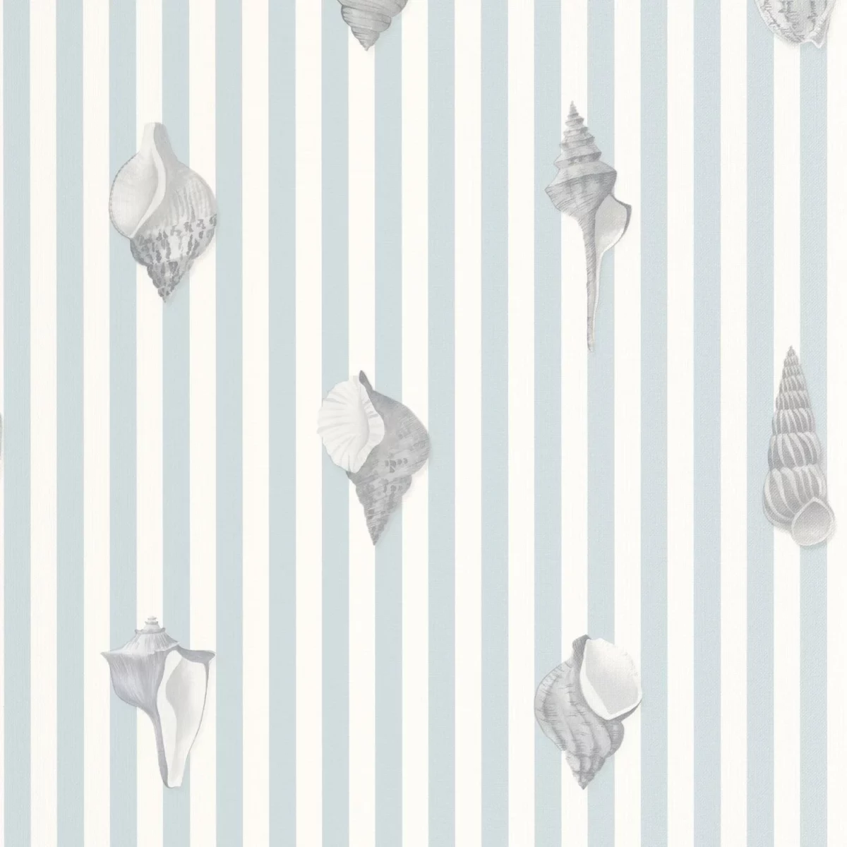 Noirmoutier Wallpaper - Bleu Horizon by blue animal wallpaper from casadeco