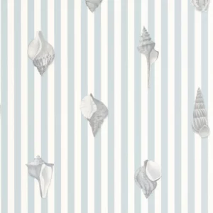 blue animal wallpaper from casadeco