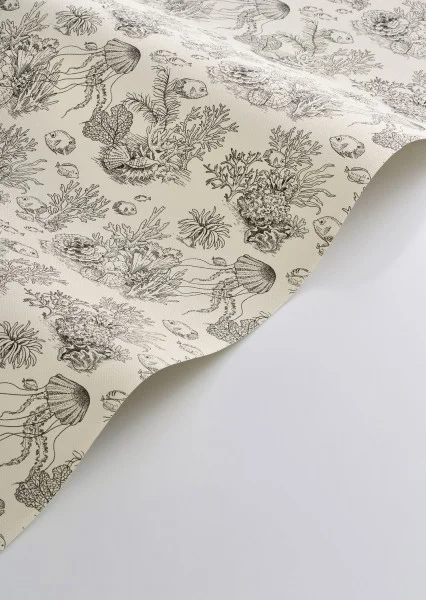 Cote Sauvage Wallpaper - Noir Fusain by Cote Sauvage Wallpaper - Noir Fusain from
