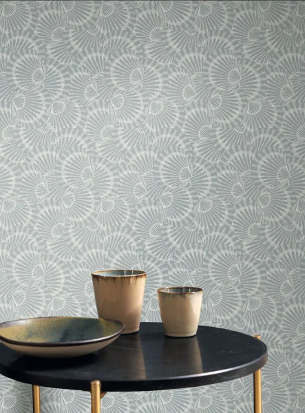 Saint Malo Wallpaper - Bleu Horizon by Saint Malo Wallpaper - Bleu Horizon from